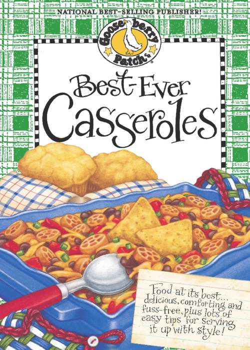 Book cover of Best-Ever Casseroles Cookbook