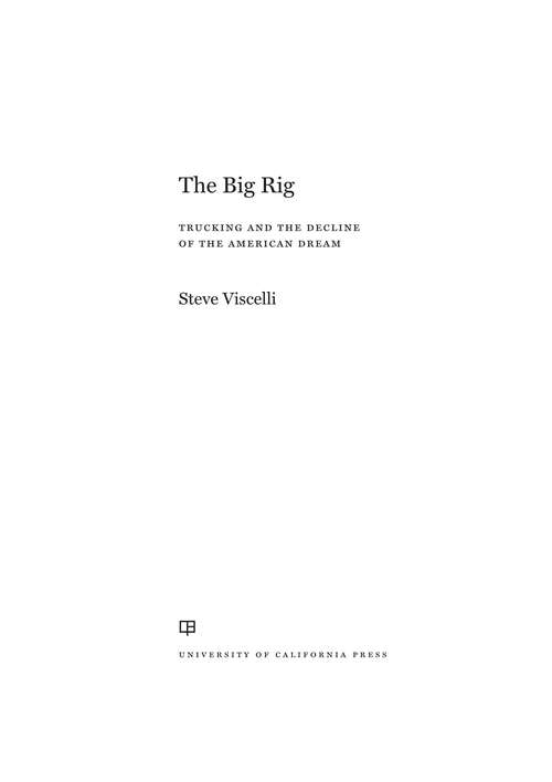 Book cover of The Big Rig
