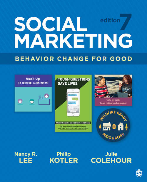 Book cover of Social Marketing: Behavior Change for Good (Seventh Edition)