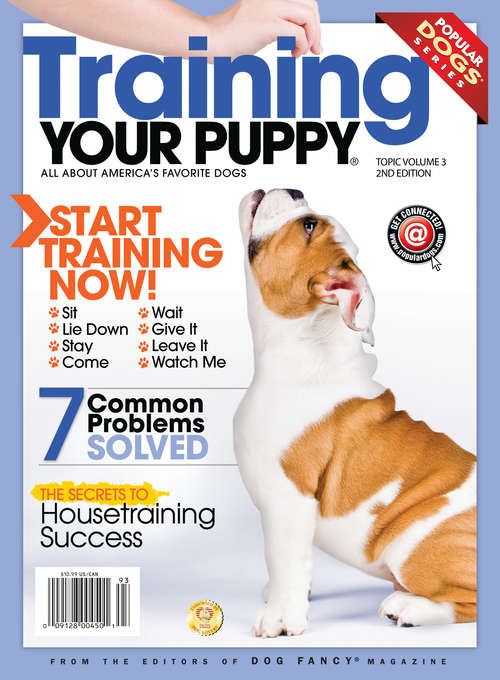 Book cover of Training your Puppy