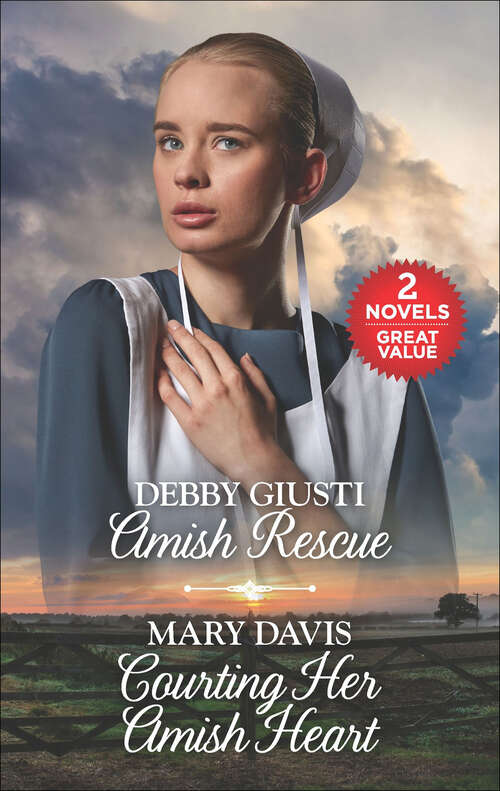 Book cover of Amish Rescue and Courting Her Amish Heart: Amish Rescue Courting Her Amish Heart (Original)