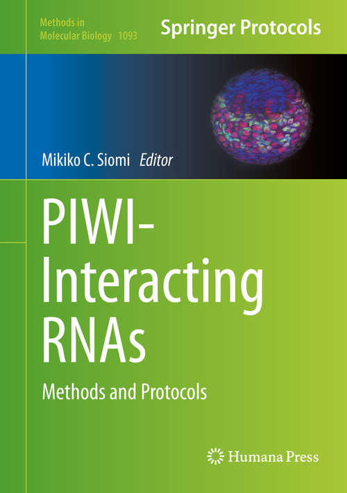 Book cover of PIWI-Interacting RNAs