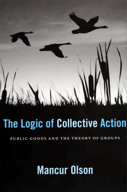 Book cover of The Logic of Collective Action