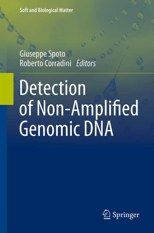 Book cover of Detection of Non-Amplified Genomic DNA