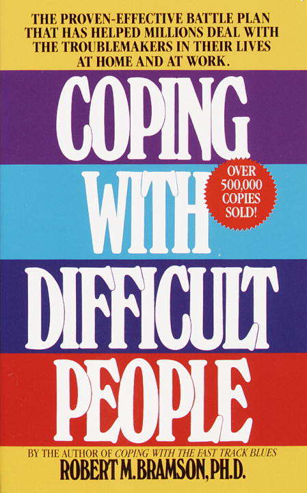 Book cover of Coping with Difficult People