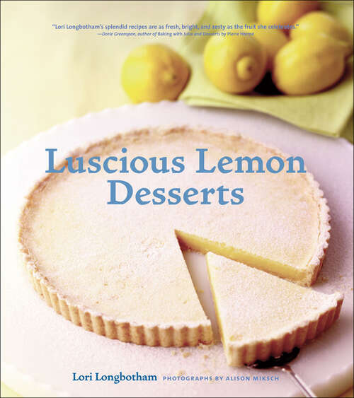 Book cover of Luscious Lemon Desserts