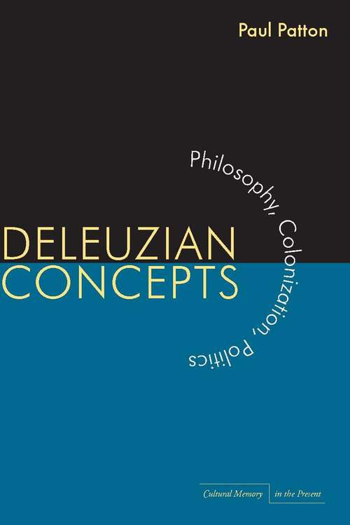 Book cover of Deleuzian Concepts
