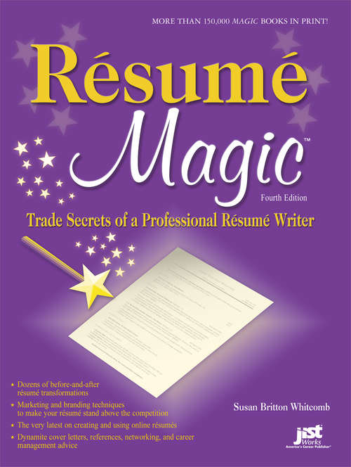 Book cover of Resume Magic