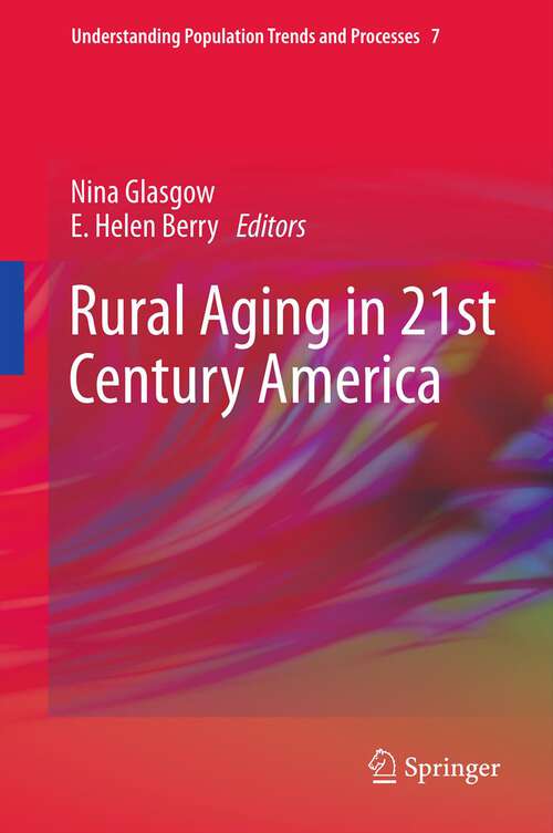 Book cover of Rural Aging in 21st Century America
