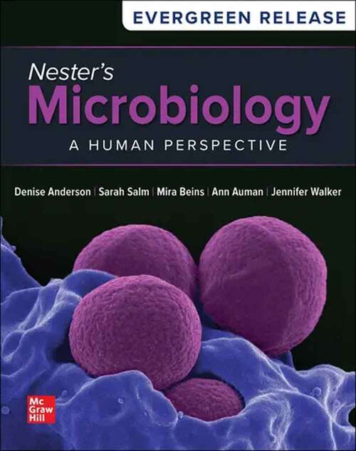 Book cover of Nester's Microbiology: A Human Perspective (Ninth Edition)