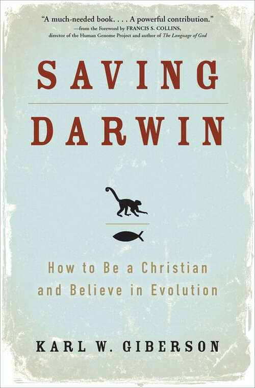 Book cover of Saving Darwin