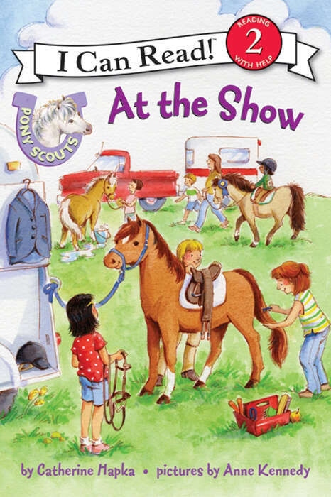 Book cover of Pony Scouts: At the Show (I Can Read Level 2)