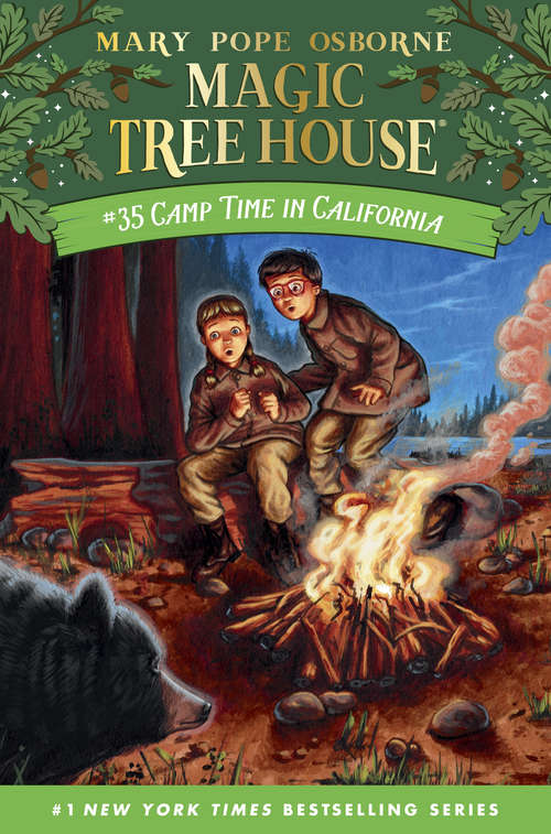 Book cover of Camp Time in California (Magic Tree House (R) #35)