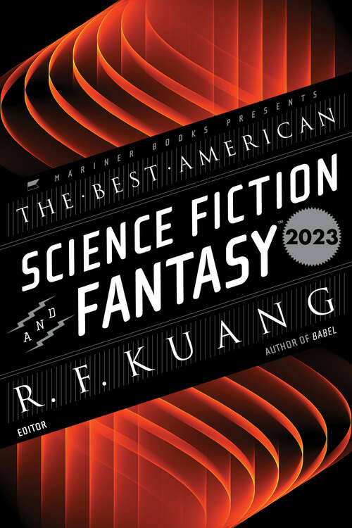 Book cover of The Best American Science Fiction and Fantasy 2023 (Best American)