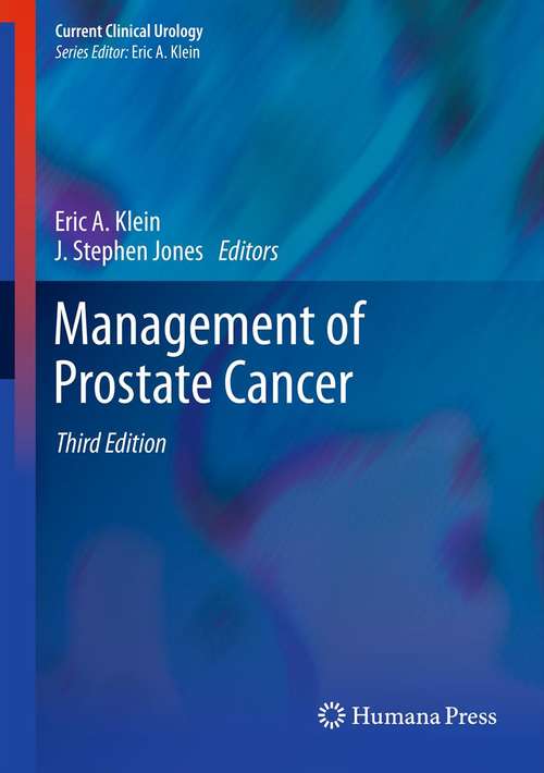 Book cover of Management of Prostate Cancer