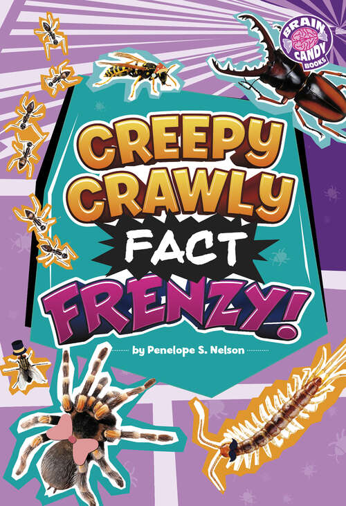 Book cover of Creepy Crawly Fact Frenzy!