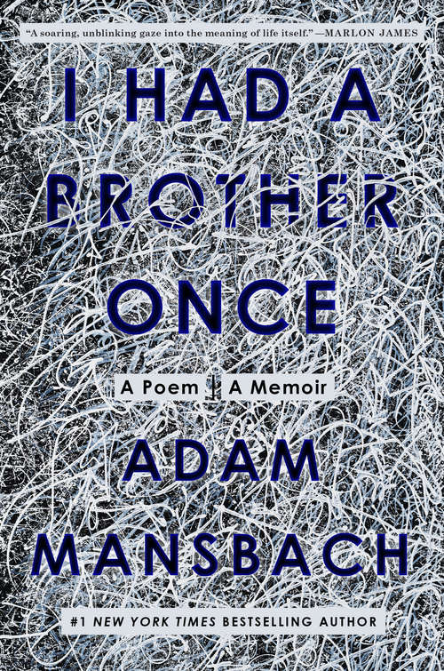 Book cover of I Had a Brother Once: A Poem, A Memoir