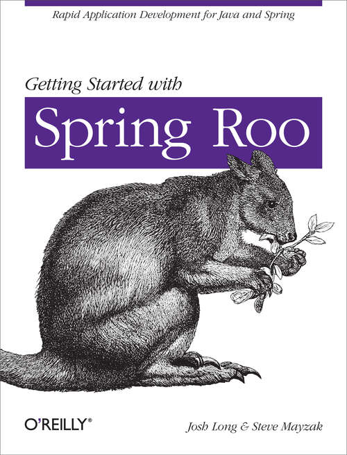 Book cover of Getting Started with Roo
