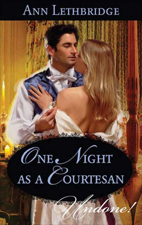 Book cover of One Night as a Courtesan