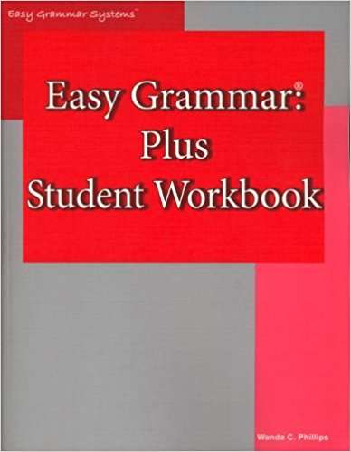 Book cover of Easy Grammar: Plus Student Workbook