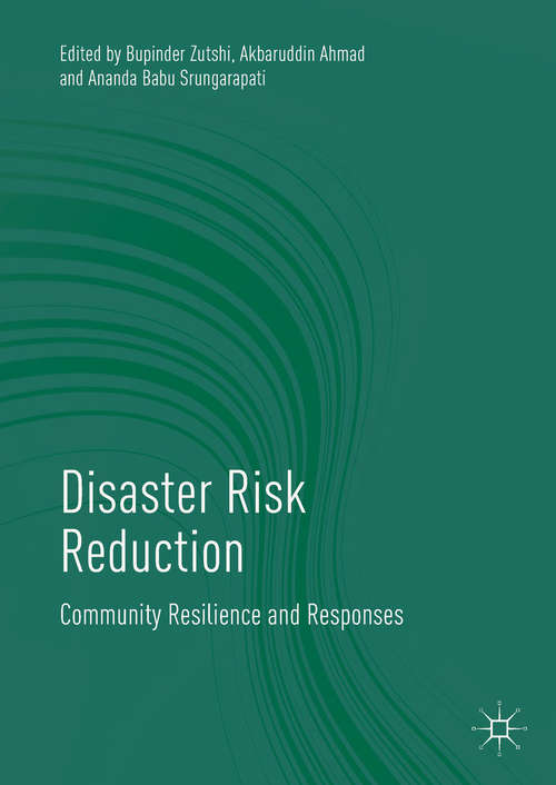 Book cover of Disaster Risk Reduction: Community Resilience and Responses