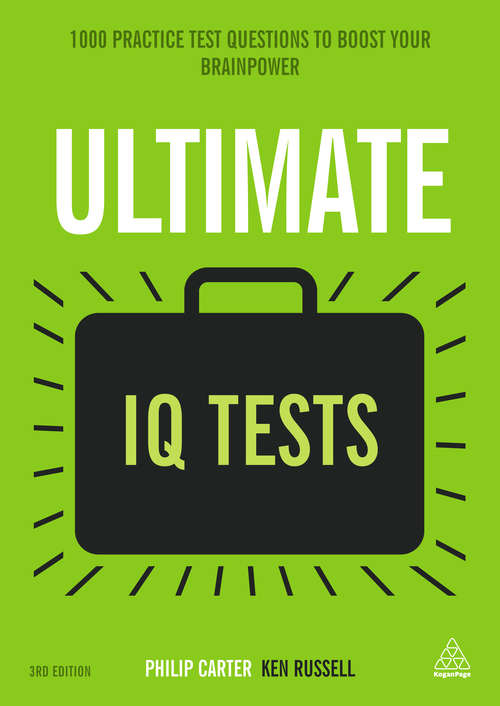 Book cover of Ultimate IQ Tests