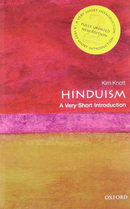 Book cover of Hinduism: A Very Short Introduction (Second Edition)