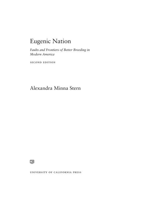 Book cover of Eugenic Nation