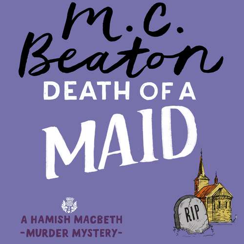 Book cover of Death of a Maid (Hamish Macbeth #90)