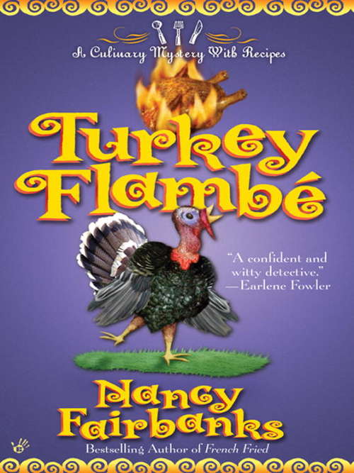 Book cover of Turkey Flambe (Culinary Mystery with Recipe #10)