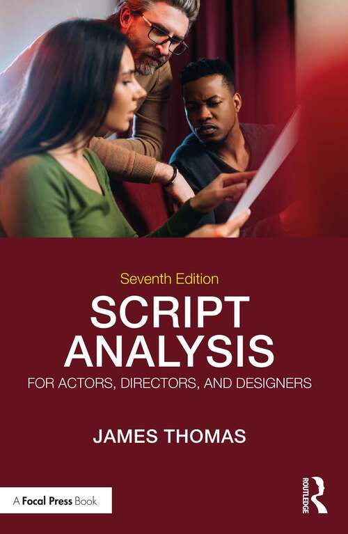 Book cover of Script Analysis for Actors, Directors, and Designers (6)