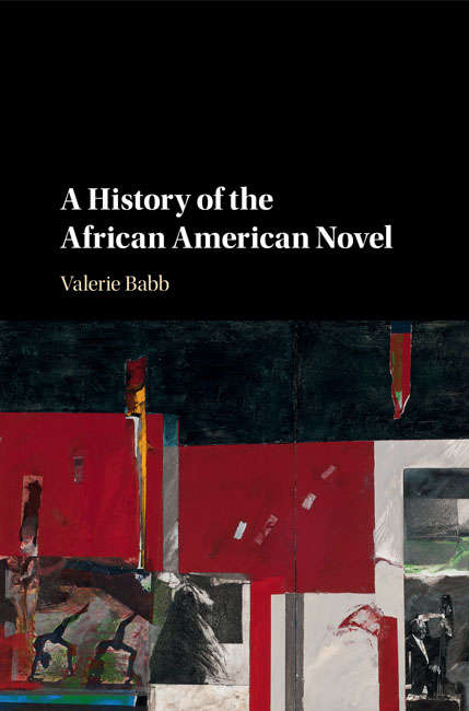 Book cover of A History of the African American Novel