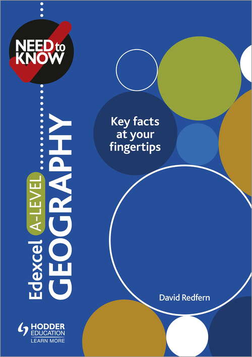 Book cover of Need to Know: Edexcel A-level Geog Epub