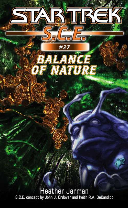 Book cover of Star Trek: Balance of Nature