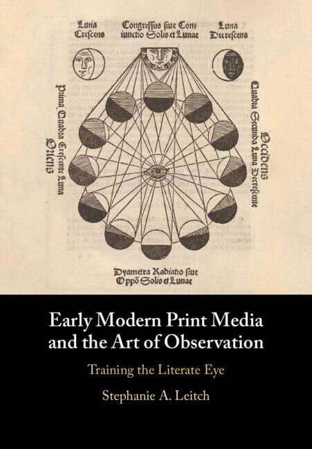 Book cover of Early Modern Print Media and the Art of Observation: Training the Literate Eye