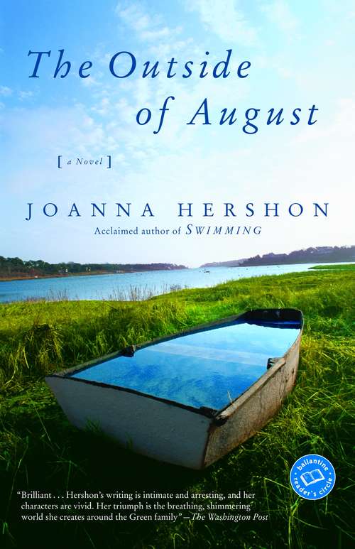 Book cover of The Outside of August