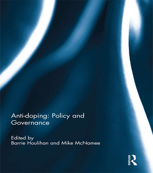 Book cover of Anti-doping: Policy and Governance