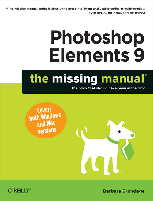 Book cover of Photoshop Elements 9: The Missing Manual
