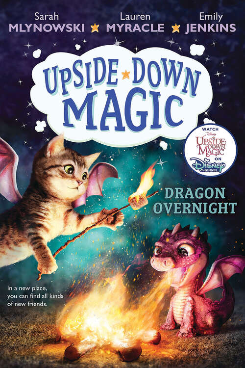 Book cover of Dragon Overnight: Dragon Overnight (Upside-Down Magic #4)