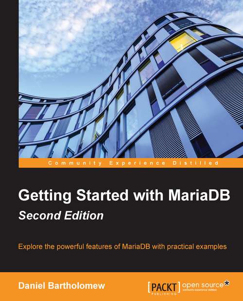 Book cover of Getting Started with MariaDB - Second Edition