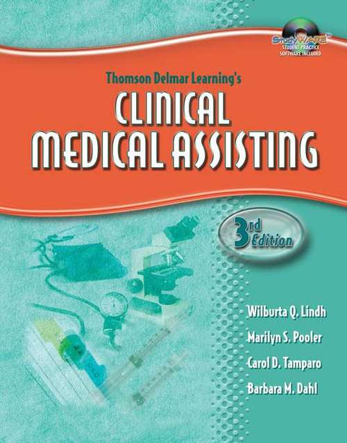 Book cover of Delmar's Clinical Medical Assisting (3rd Edition)
