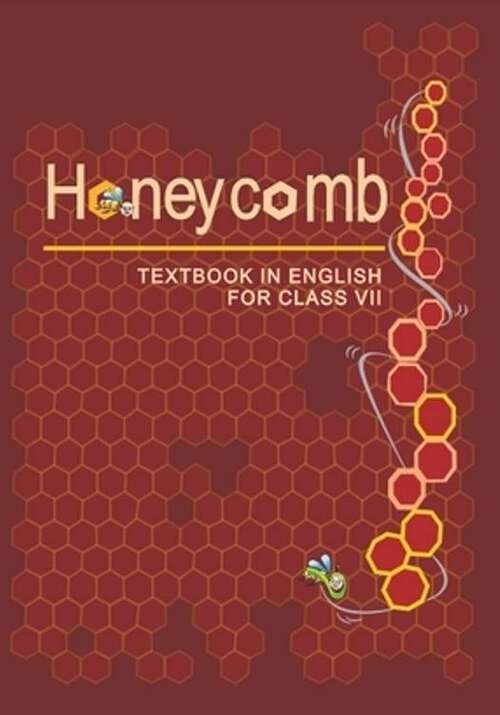 Book cover of Honeycomb class 7 - NCERT - 23 (Rationalised 2023-2024)