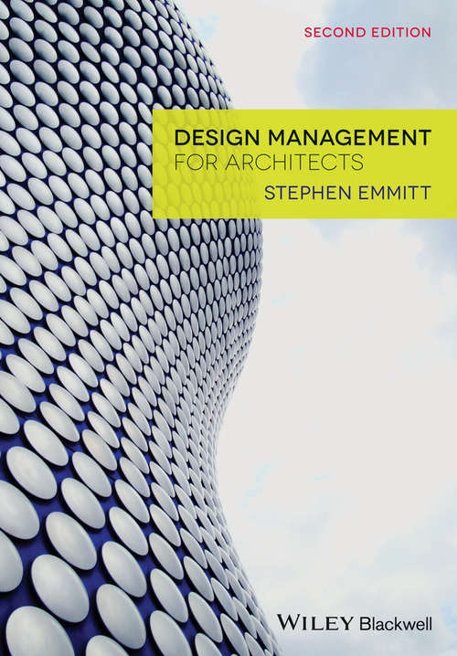 Book cover of Design Management for Architects (2)