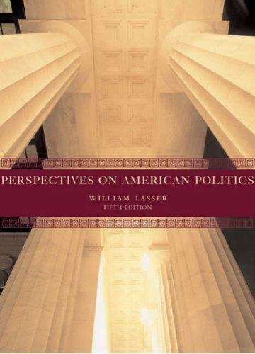 Book cover of Perspectives on American Politics