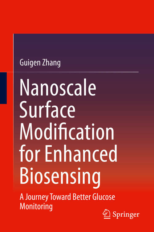 Book cover of Nanoscale Surface Modification for Enhanced Biosensing