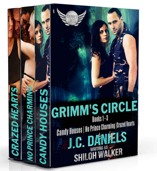 Book cover of Grimm's Circle Box Set, Vol. 1: Candy Houses, No Prince Charming, Crazed Hearts (Grimm's Circle #4)