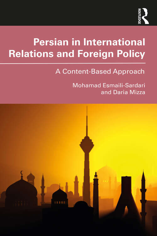 Book cover of Persian in International Relations and Foreign Policy: A Content-Based Approach
