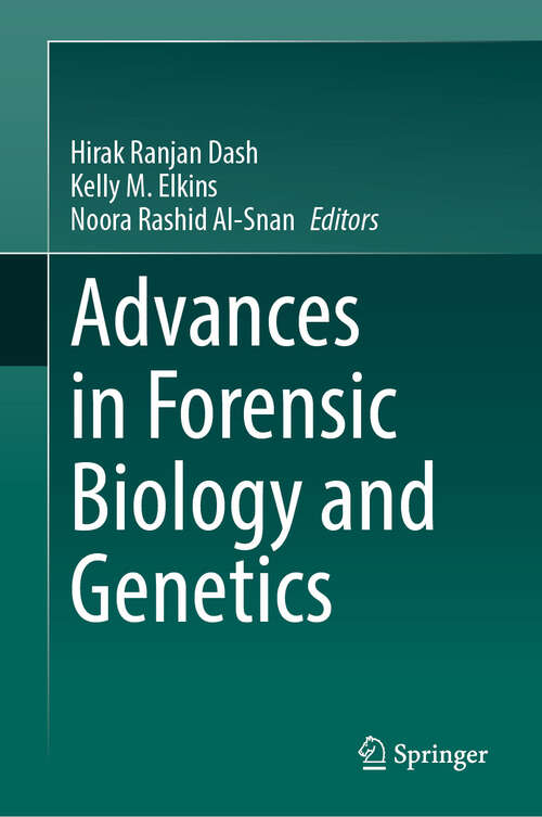 Book cover of Advances in Forensic Biology and Genetics