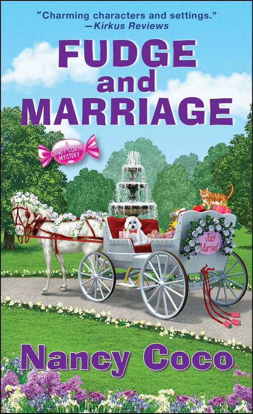 Book cover of Fudge and Marriage (A Candy-Coated Mystery)