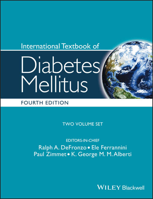 Book cover of International Textbook of Diabetes Mellitus
